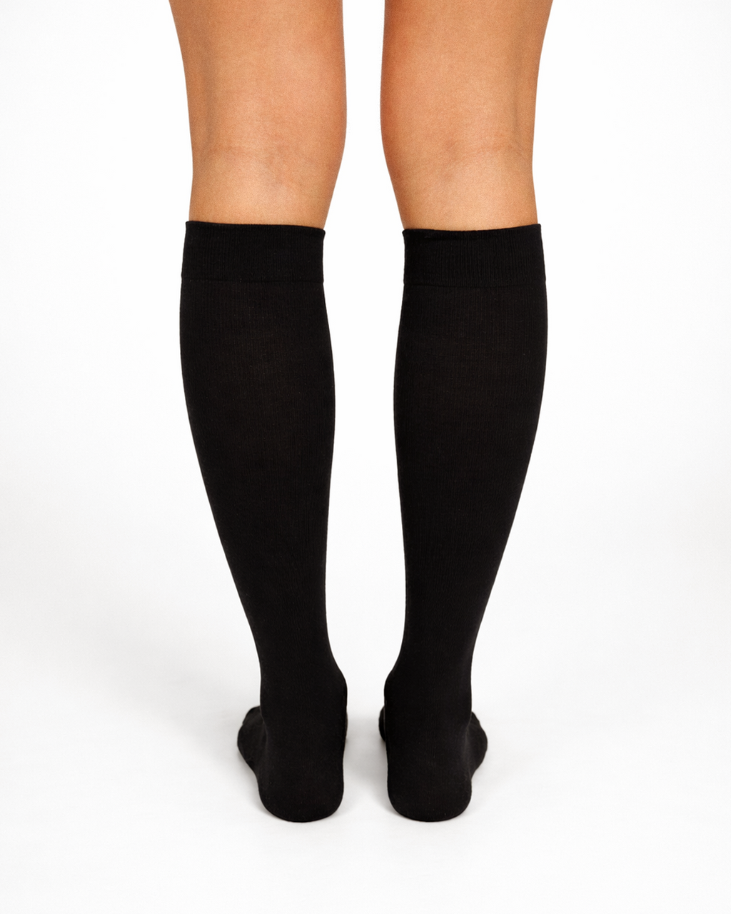 Black Opaque Extra Soft Compression Socks