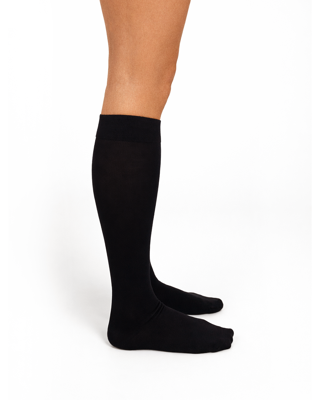 Black Opaque Extra Soft Compression Socks