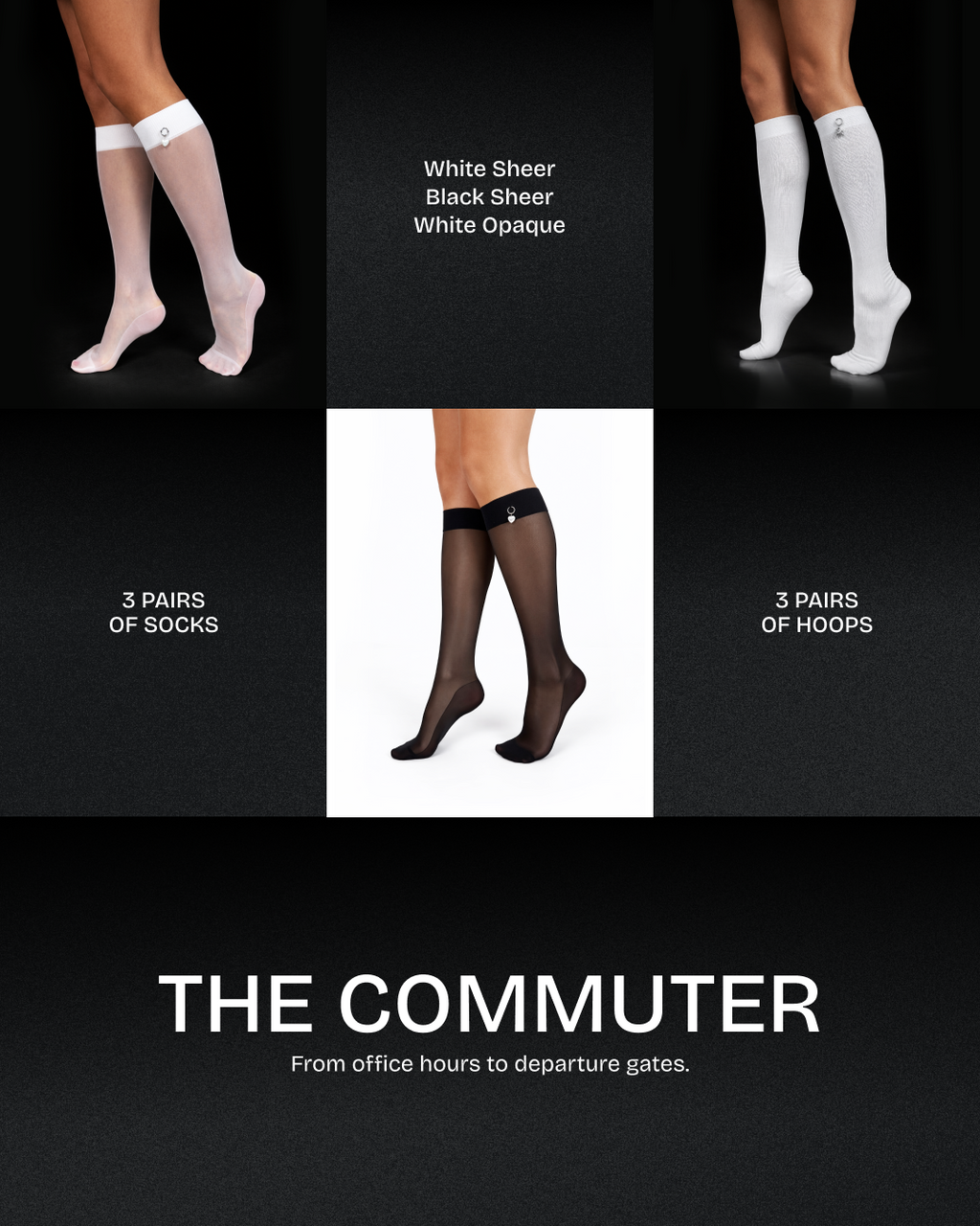 Commuter Compression Sock Set